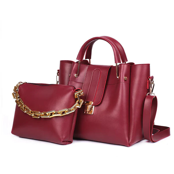 2 pc casual bag Maroon